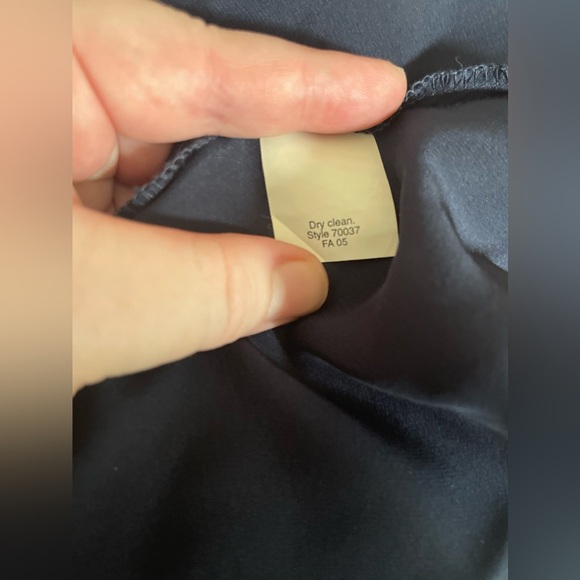 J.Crew Navy 100% Silk Camisole - Picture 6 of 7